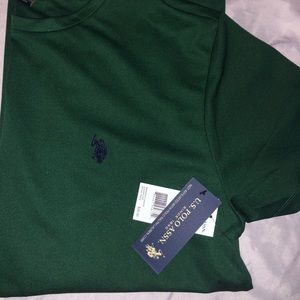 ⭐️ NWT Green US POLO ASSN. Mens Shirt size Medium